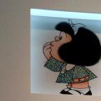 Ídolos Atuais, a querida Mafalada, painel na Casa Rosada