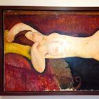 Amedeo Mondigliari - Reclining Nude 1919 - Museu de Artes Modernas – o MOMA.